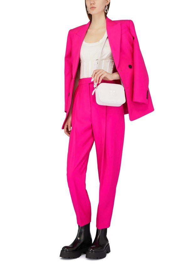 tailleur fuchsia alexander mcqueen modalova