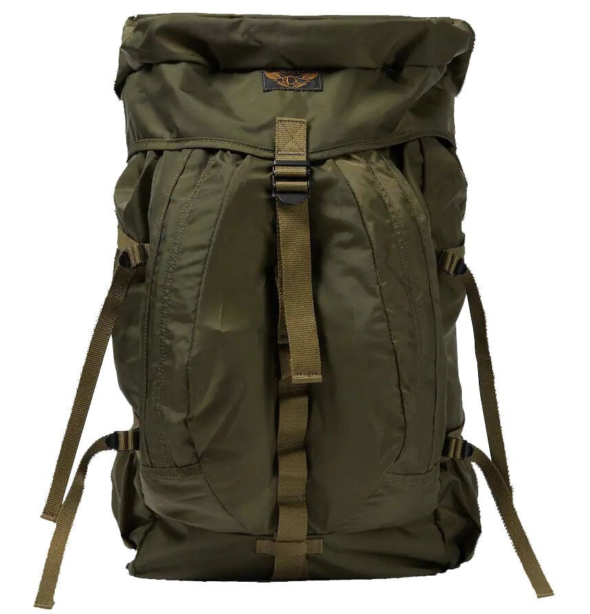 Zaino da trekking uomo militare in poliammide e nylon robusto della marca RRL