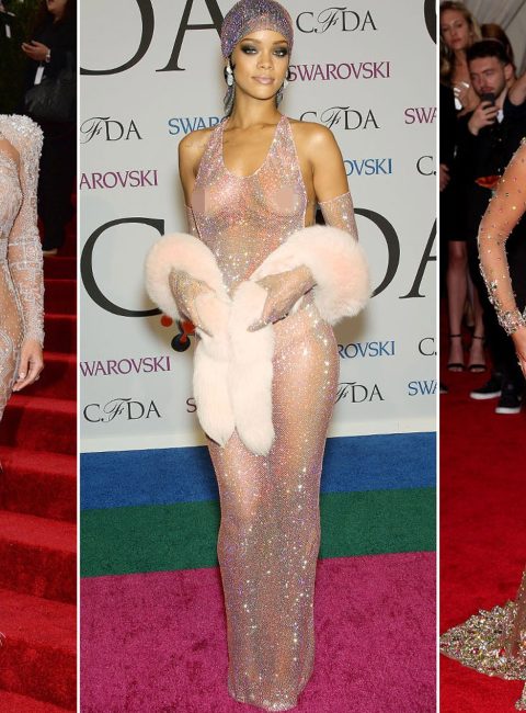 tendance transparence rihanna beyonce kim