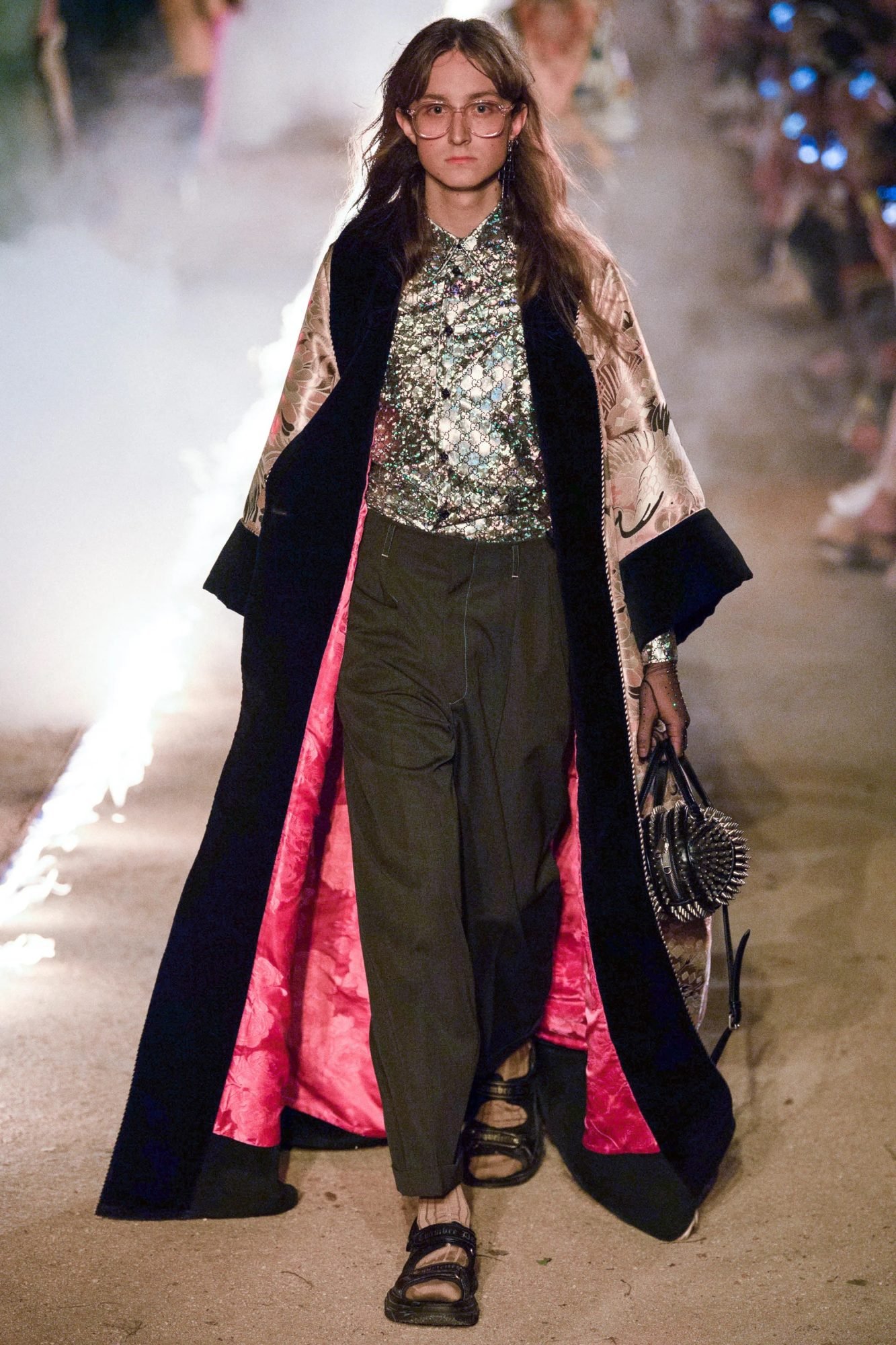 Défilé croisière Gucci 2019 Harris Reed modèle