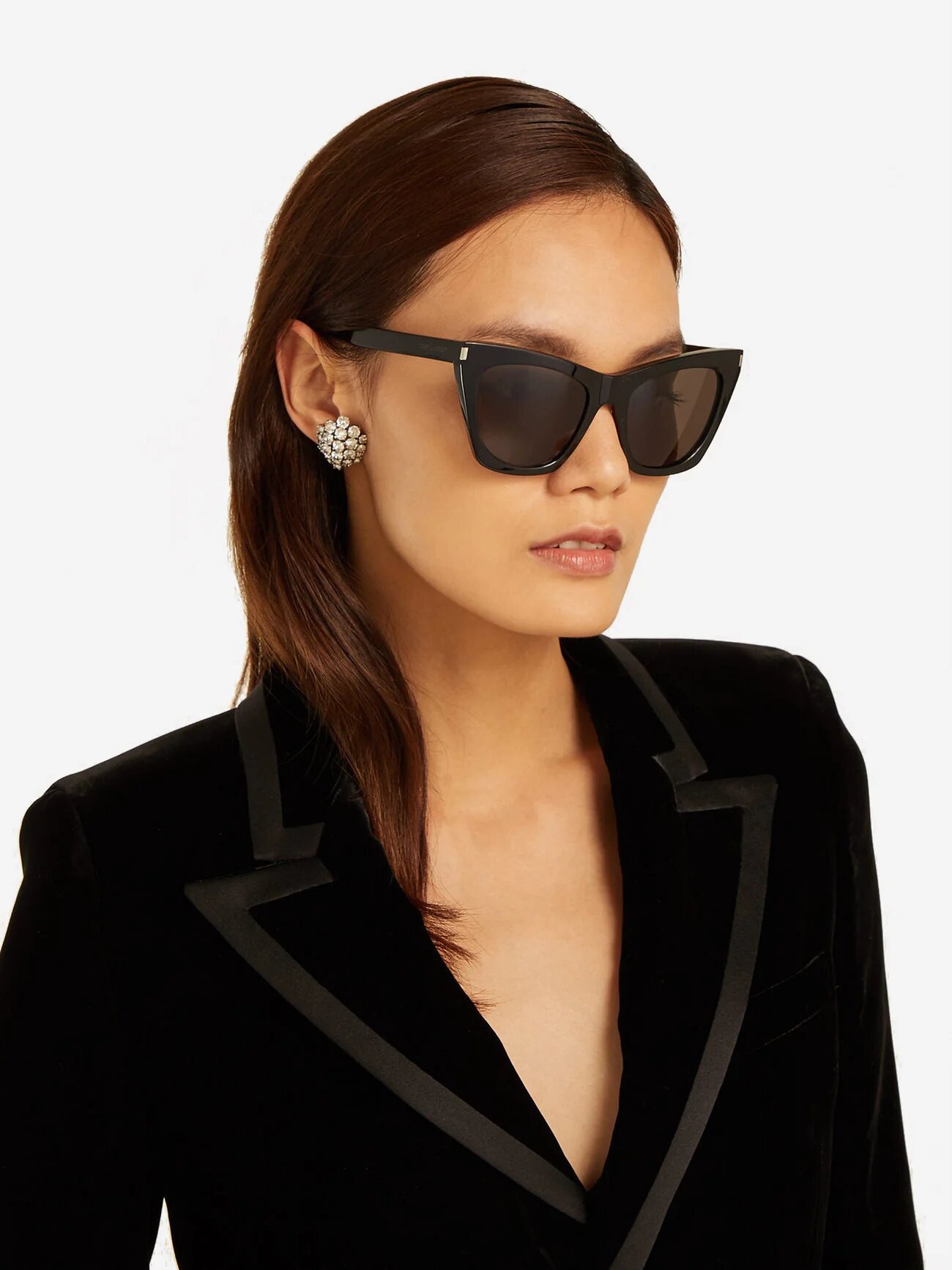 Lunettes de soleil œil de chat pour femme Saint-Laurent Eyewear