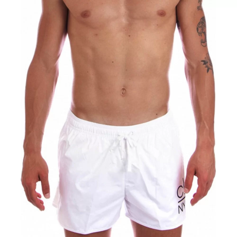 Short de bain blanc Calvin Klein