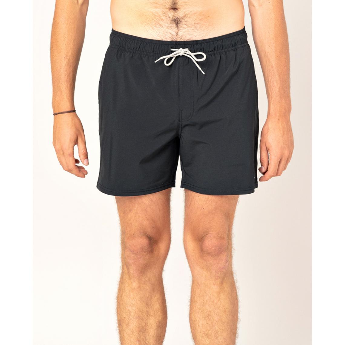 Costume da bagno nero a vita piatta Rip Curl