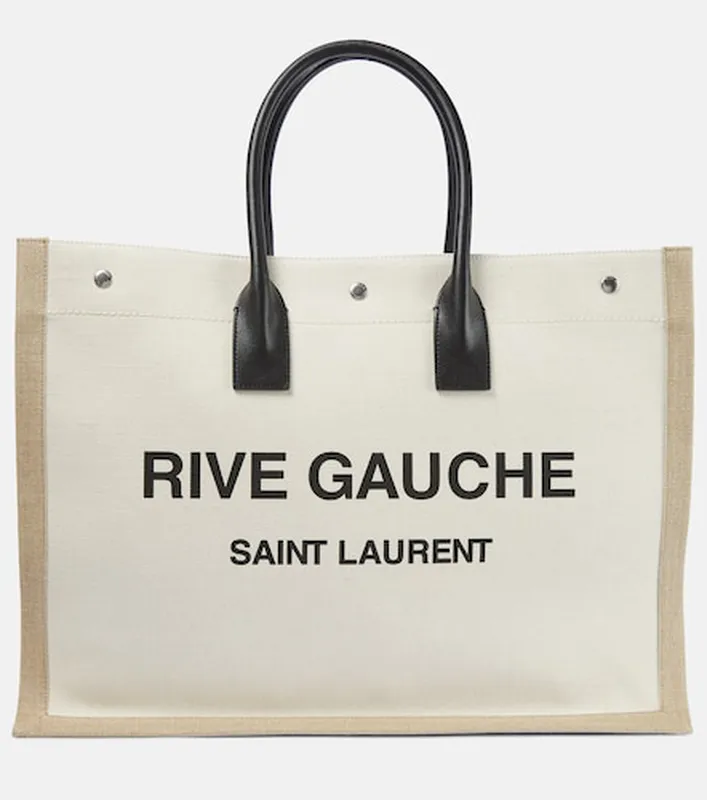 saint laurent cabas rive gauche en toile p00669167 1 Modalova