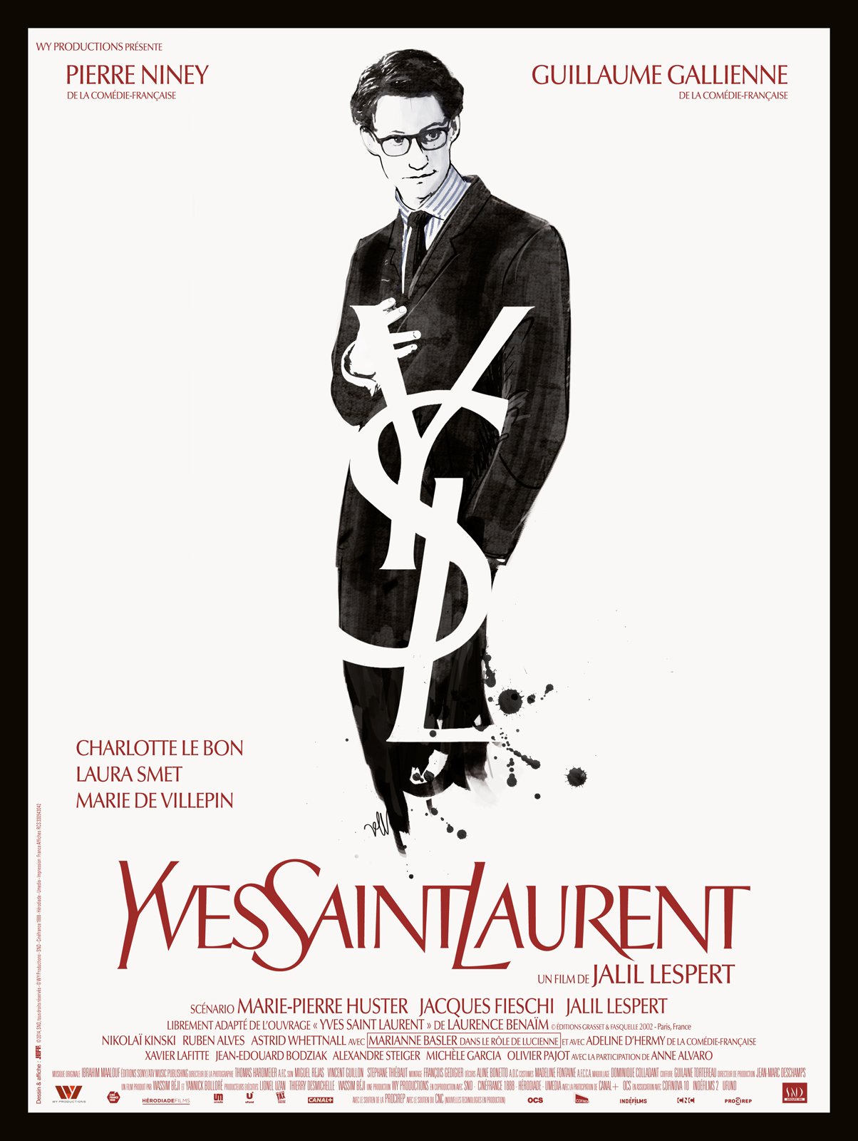Produzioni Saint Laurent: sfilate al cinema! 4 Affiche film Yves Saint Laurent