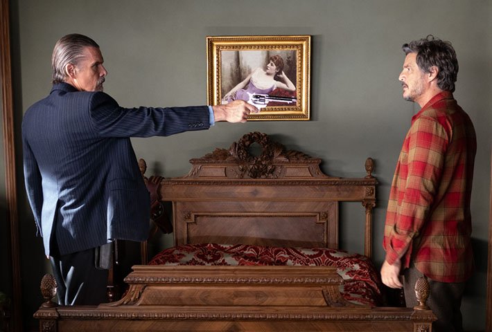 Produzioni Saint Laurent: sfilate al cinema! 18 Costumes d'anthony Vaccarello dans Strange Way of Life