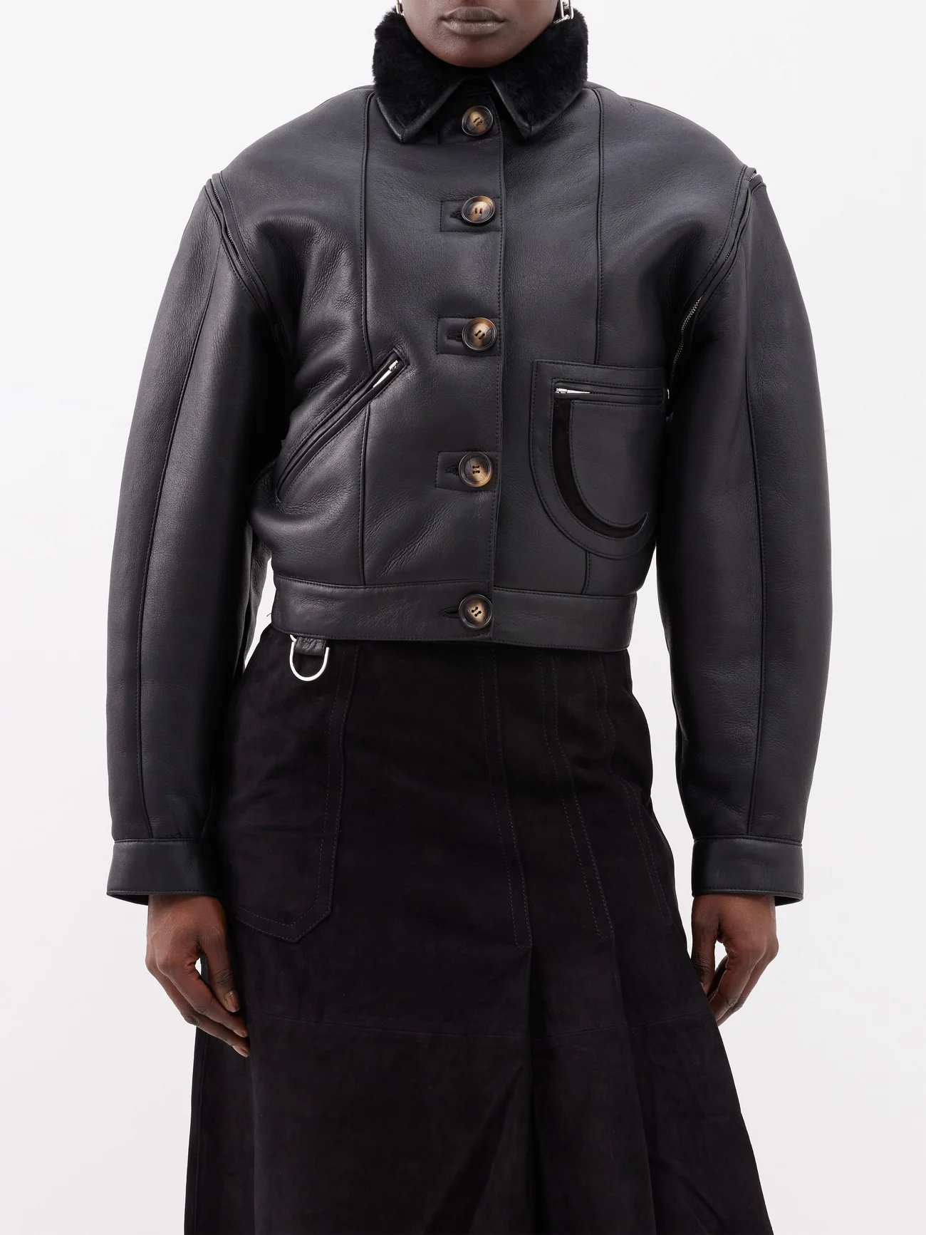 3 motivi per investire in un indumento evolutivo 26 Giacca corta a maniche amovibili Saks Potts