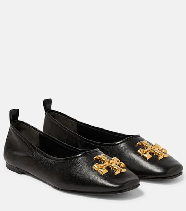 tory burch ballerines eleanor en cuir p00766562 3 Modalova