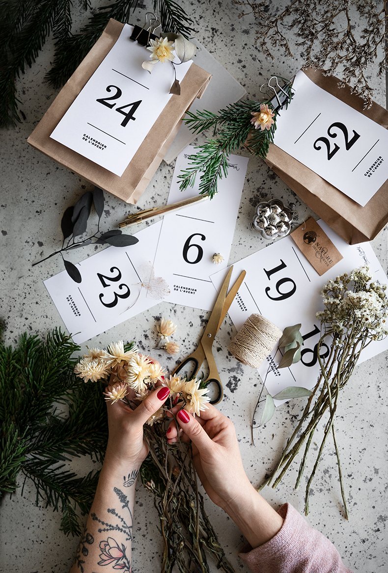 Calendario dell'Avvento riutilizzabile: 4 idee per riutilizzare la tua scatola 4 calendrier de lavent 2