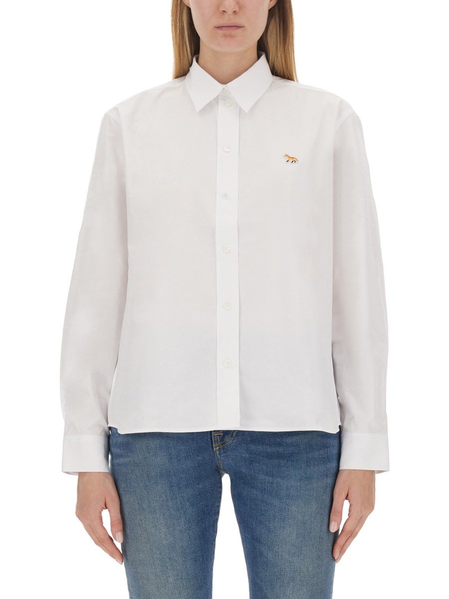 Camicia bianca donna Maison Kitsuné