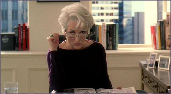 Miranda Priestly interpretata da Meryl Streep