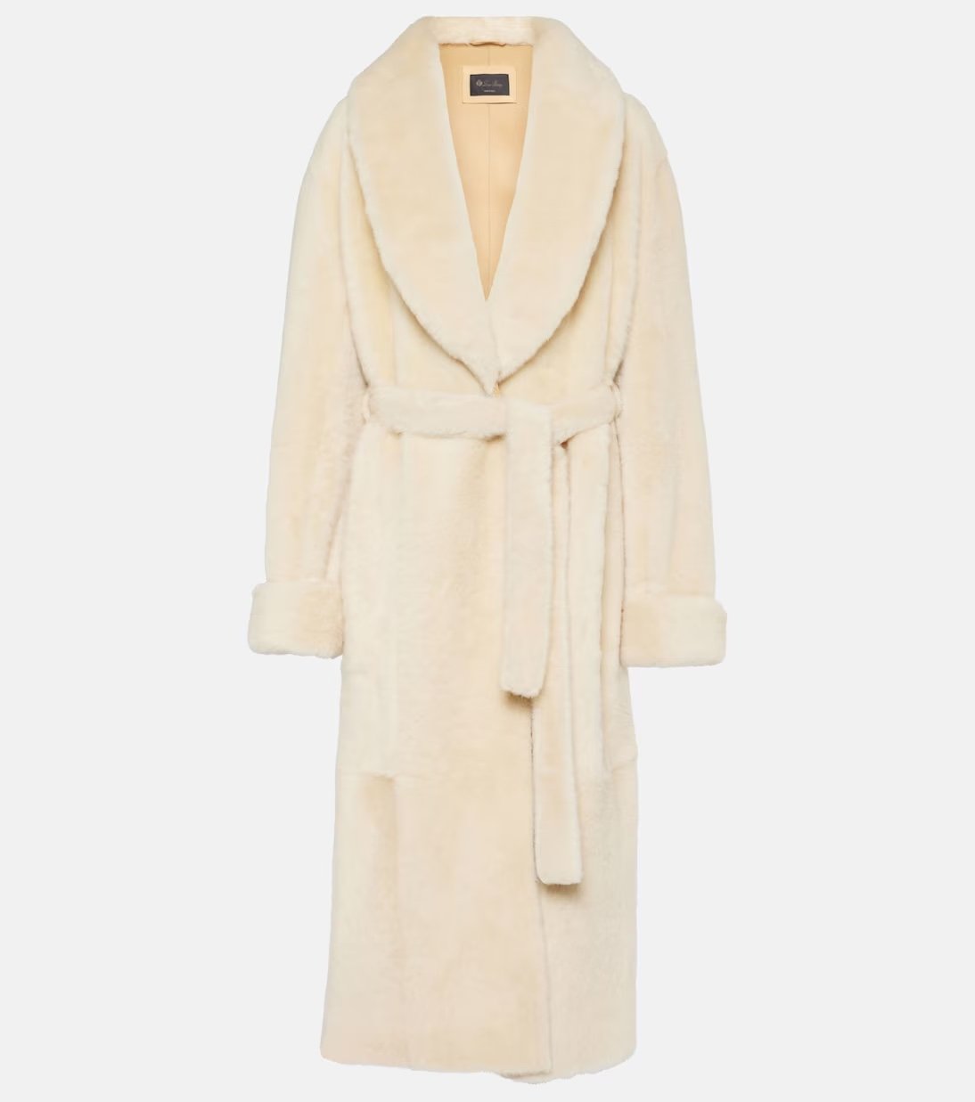 Cappotto Loro Piana in shearling