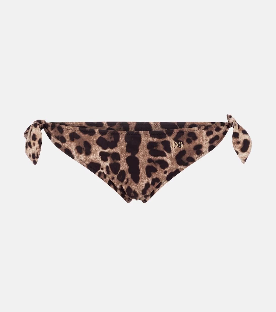 Culotte del bikini con stampa leopardata Dolce & Gabbana