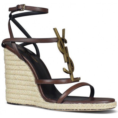 Espadrillas con zeppa Yves Saint Laurent