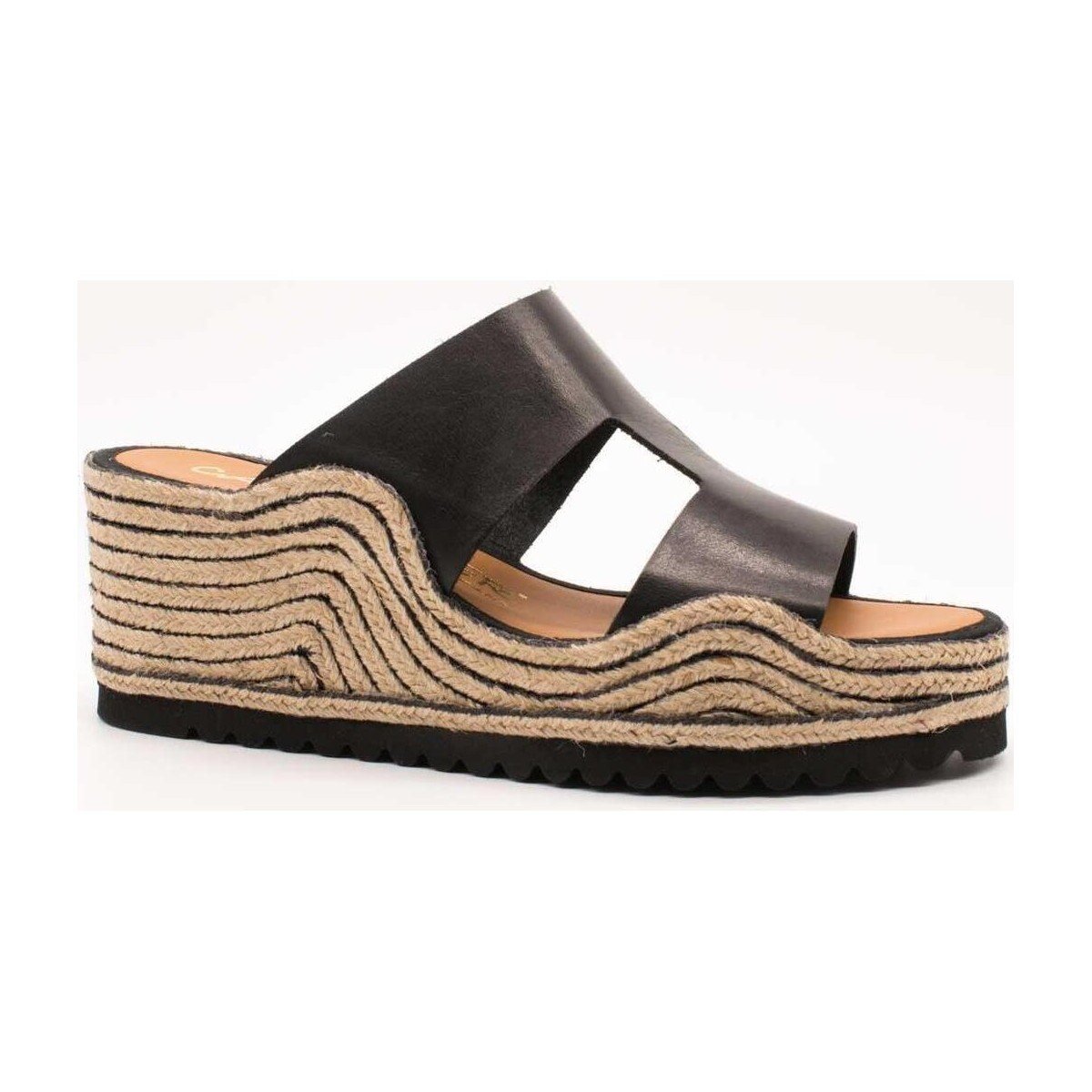 Espadrillas mule con zeppa Casteller