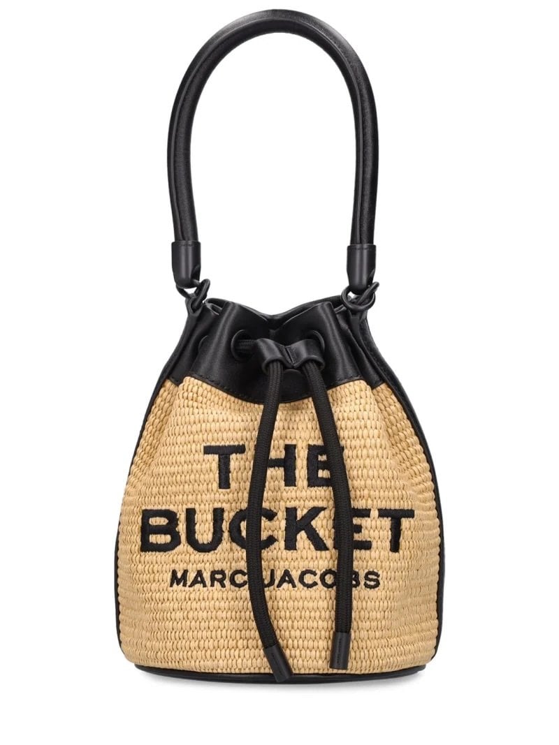 Borsa in rafia bucket Marc Jacobs