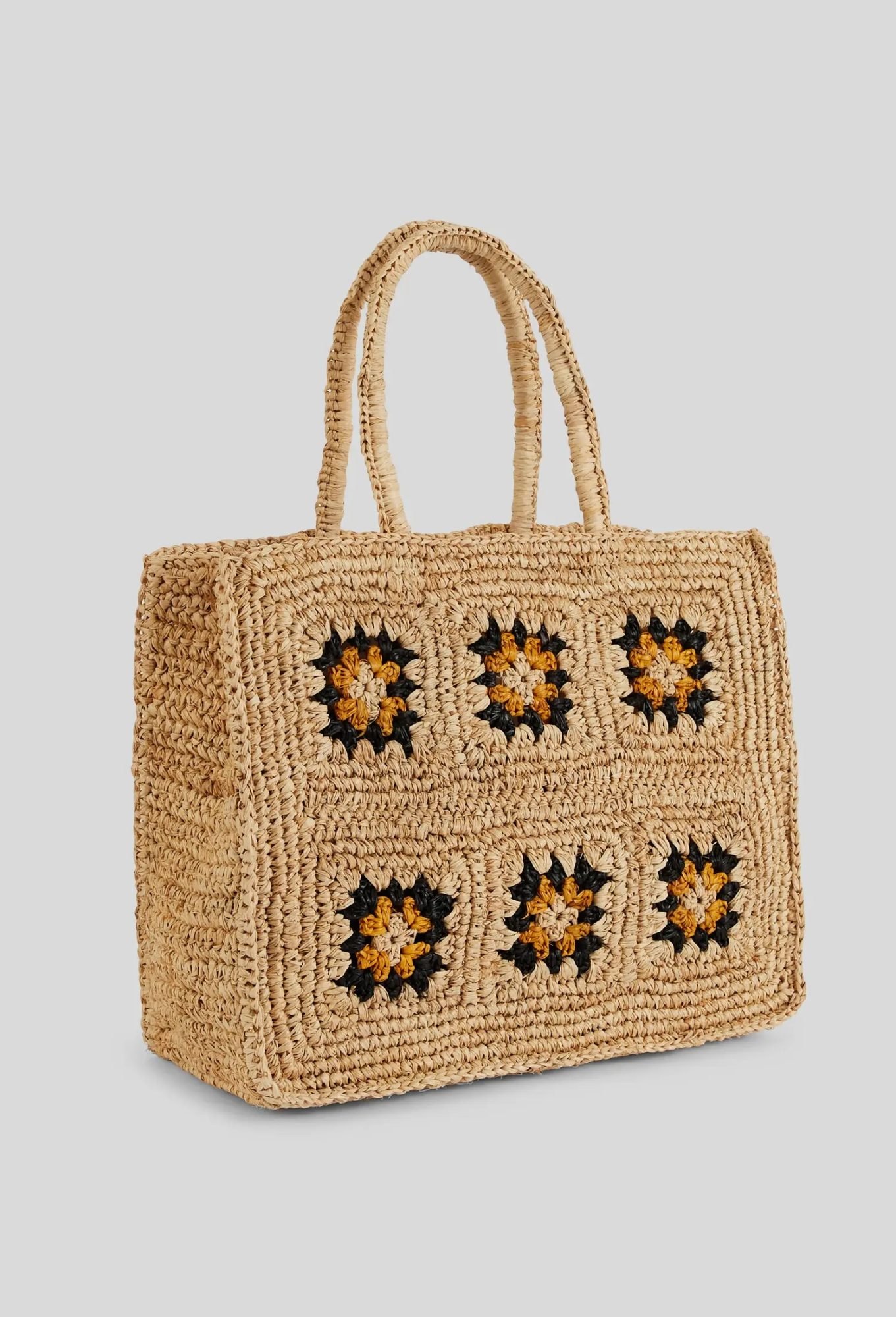 Borsa in crochet a motivi Monoprix