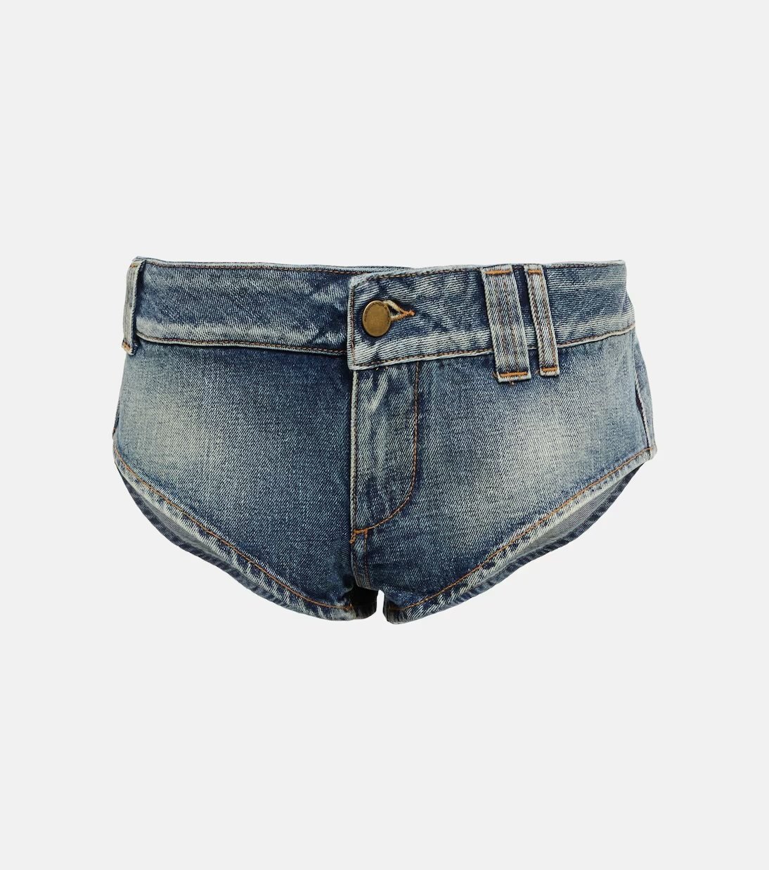 Mini short in jeans Alessandra Rich