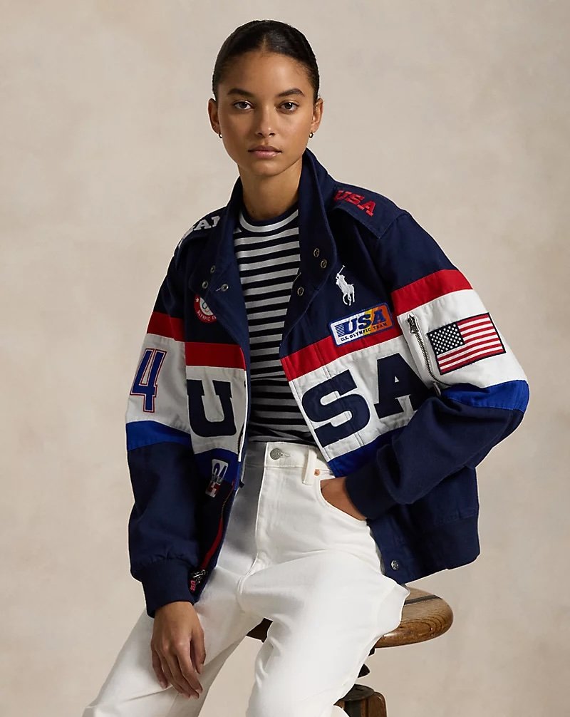 Veste USA porte-drapeau Jeux Olympiques Ralph Lauren