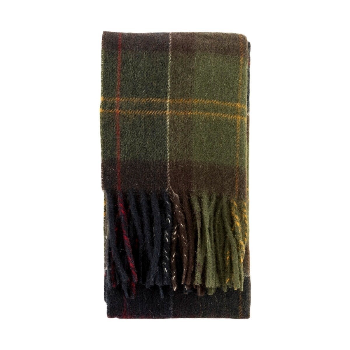 Sciarpa verde tartan Barbour