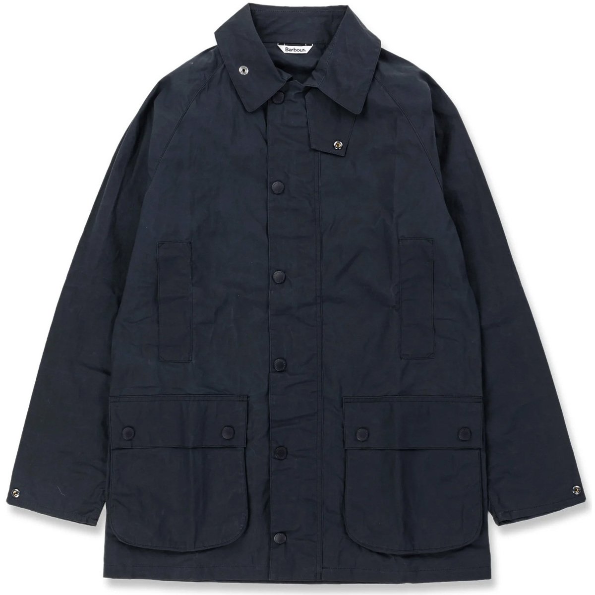 Giacca lunga blu Barbour