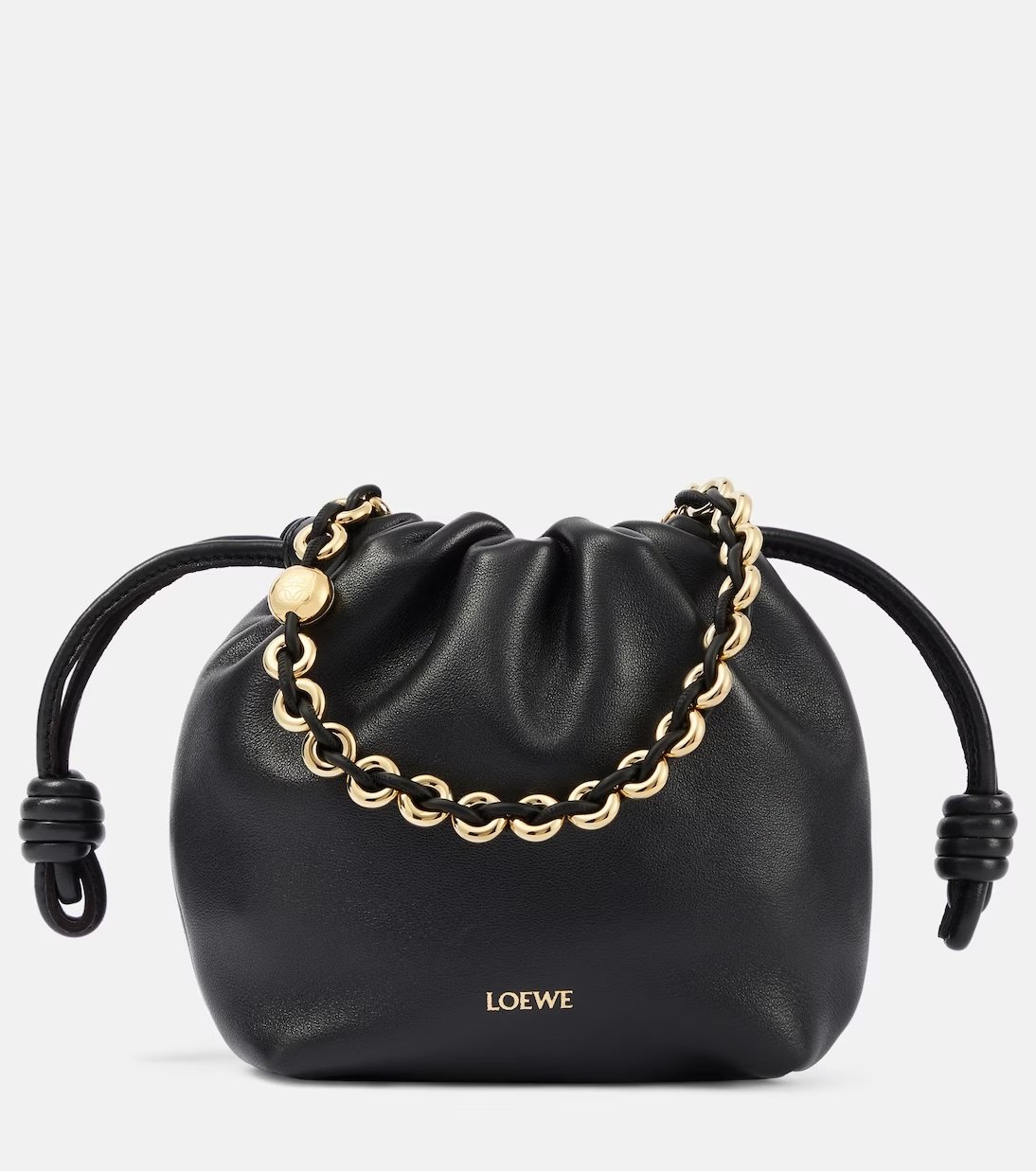 Borsa Flamenco LOEWE nera in pelle