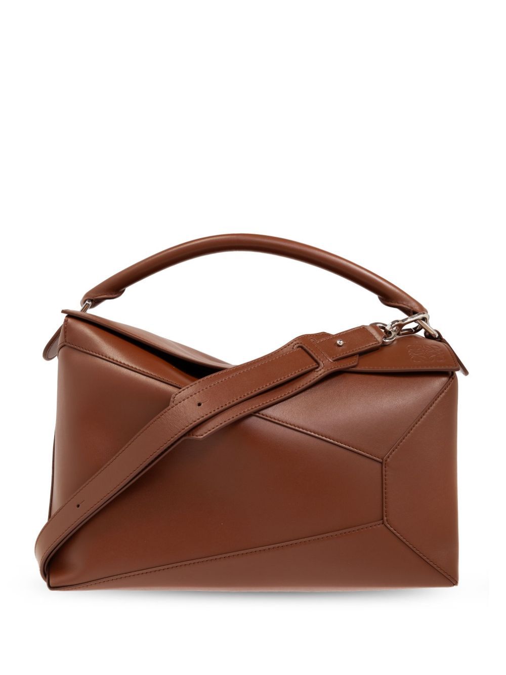 Borsa LOEWE Puzzle Edge Large marrone