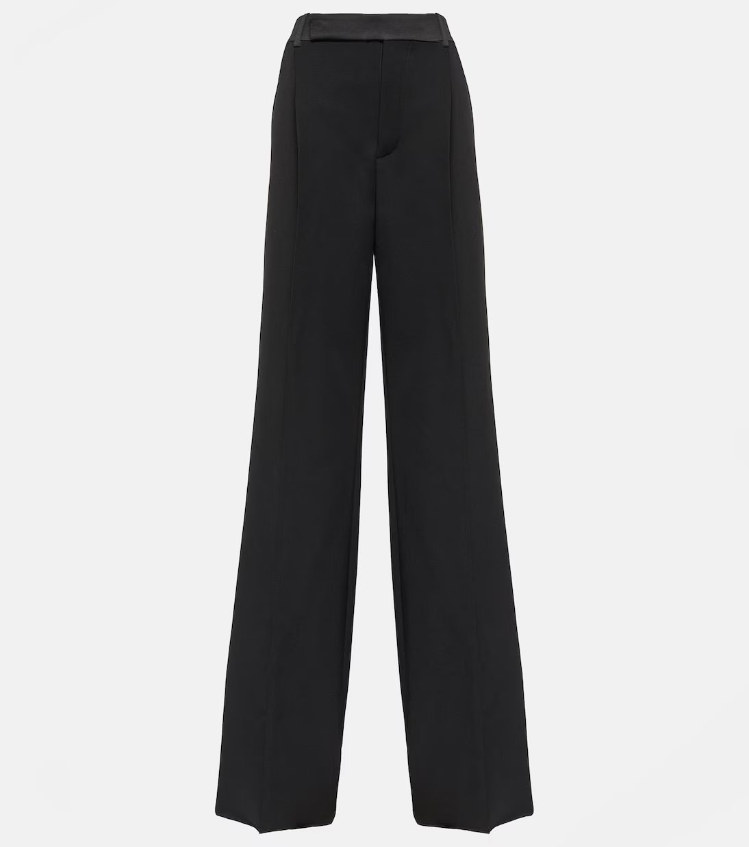 Pantaloni da costume neri per donna Saint Laurent