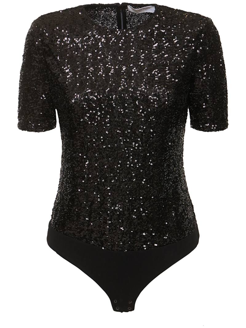 Body di paillettes Micheal Kors