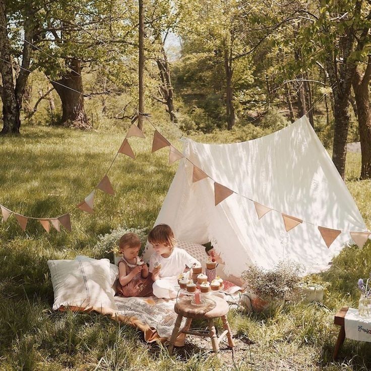 pique nique chic avec des enfants