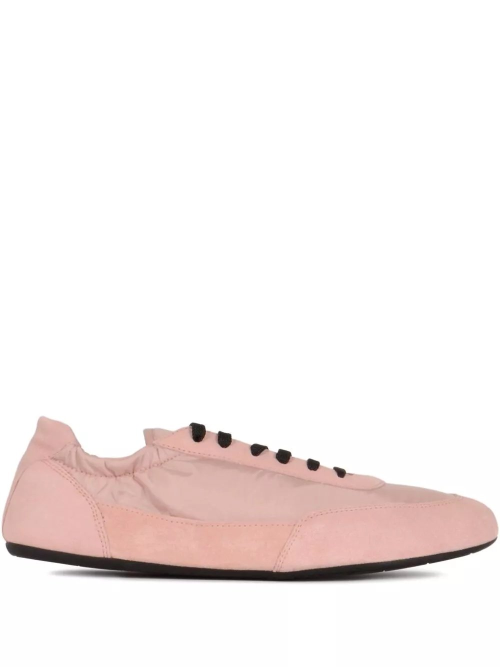 Prada collapse re-nylon rosa sneakers morbide Modalova