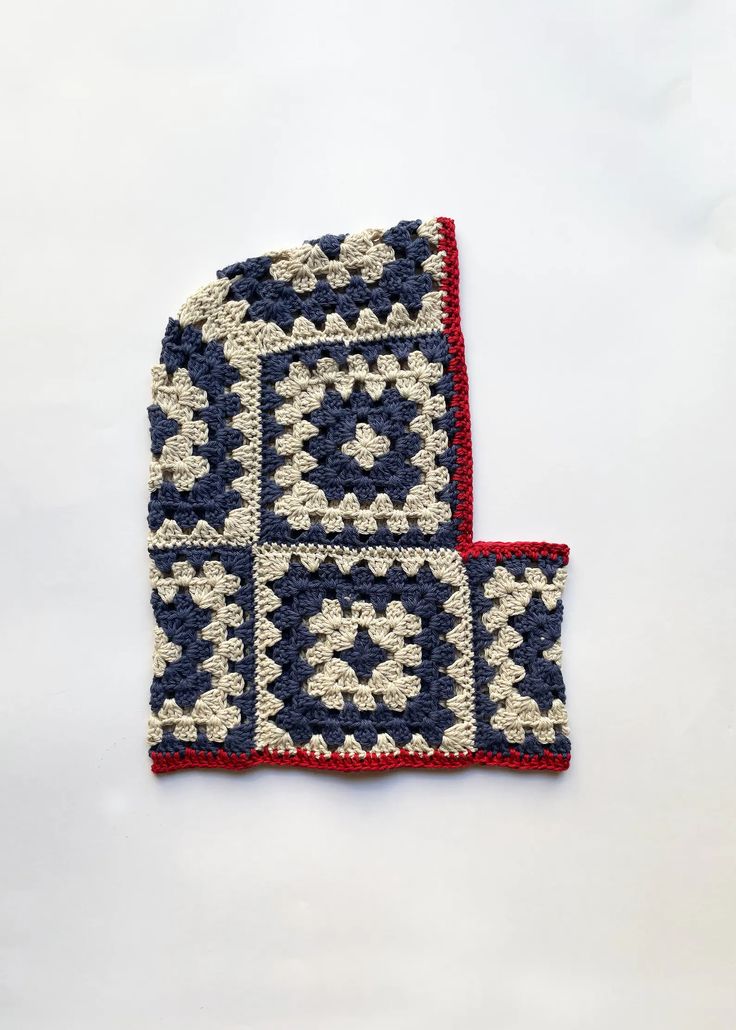 DIY balaclava en crochet avec granny square