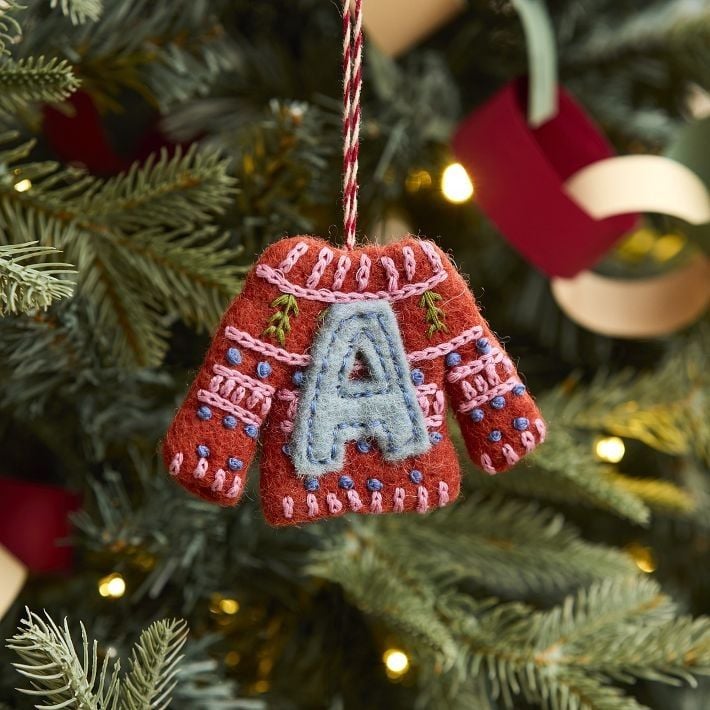 Decorazione di albero maglione in maglia