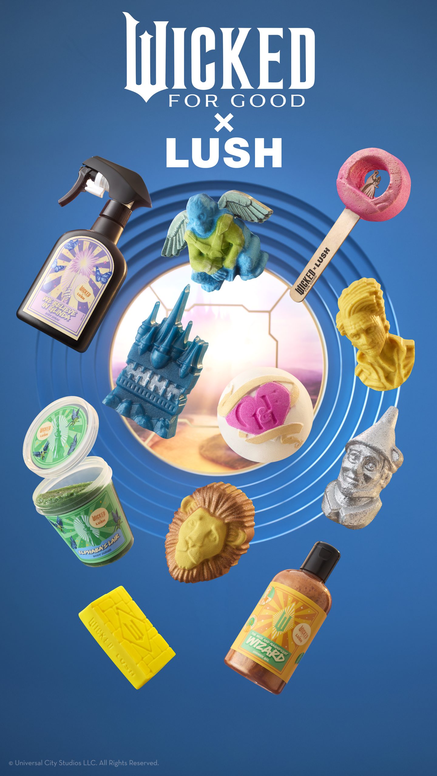 Collaboration Wicked: For Good x Lush