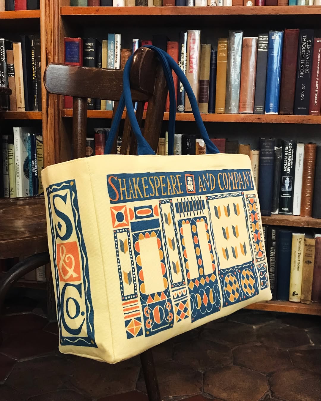 Borsa tote bloomsbury Shakespeare and Company