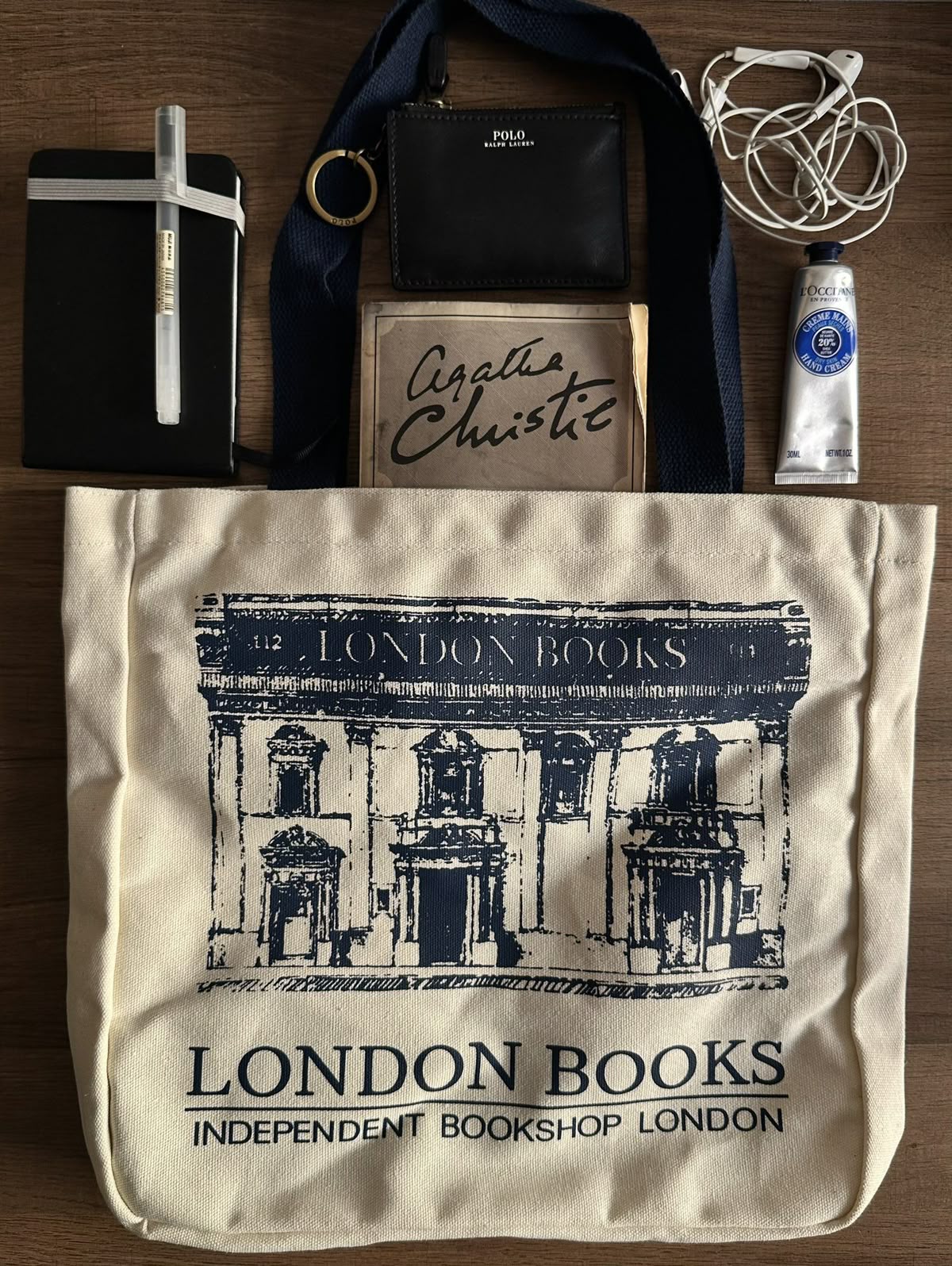Borsa tote London Books libreria