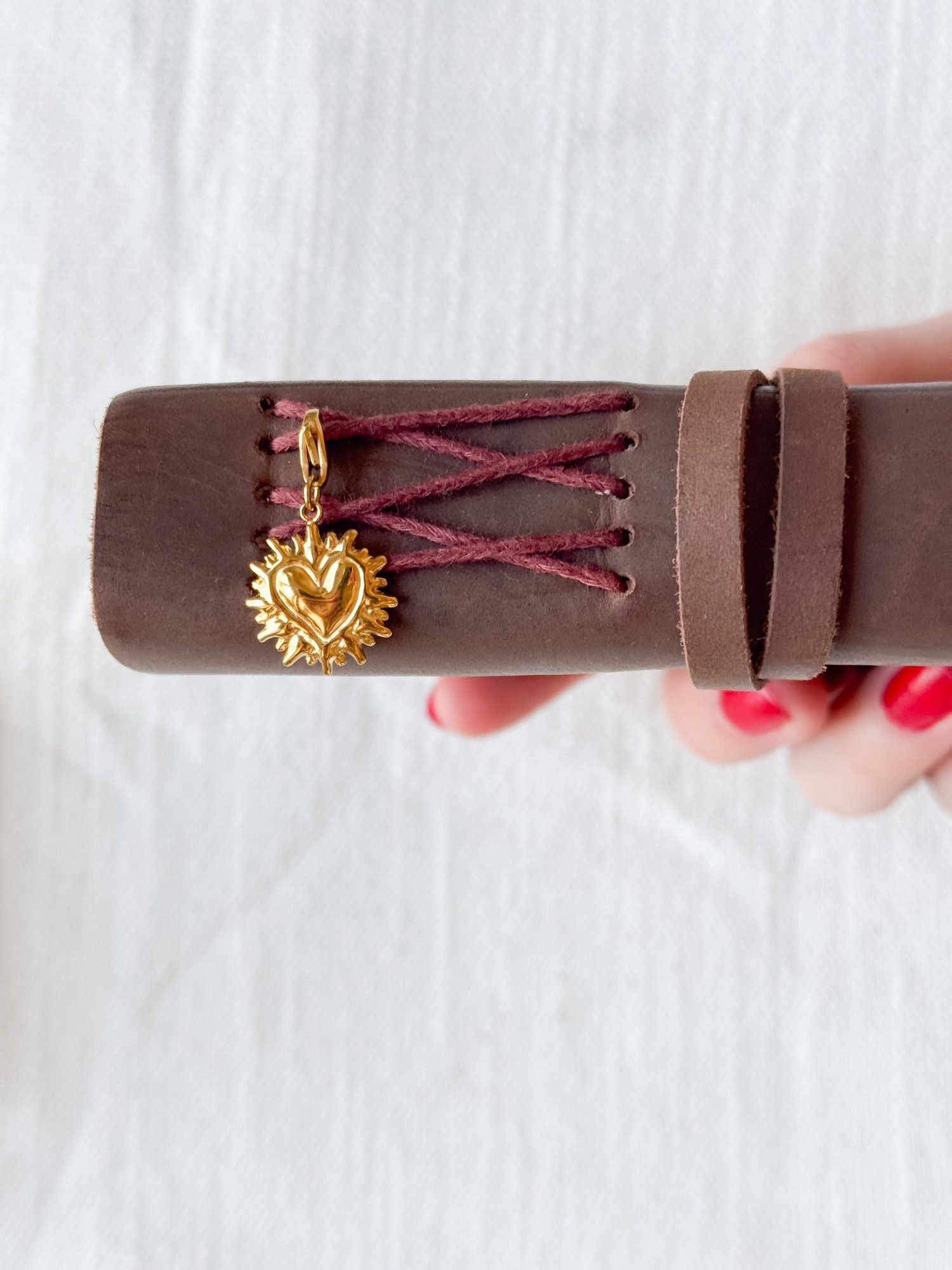 Charm dorato per taccuino ricaricabile personalizzabile foto Pauline PINOT