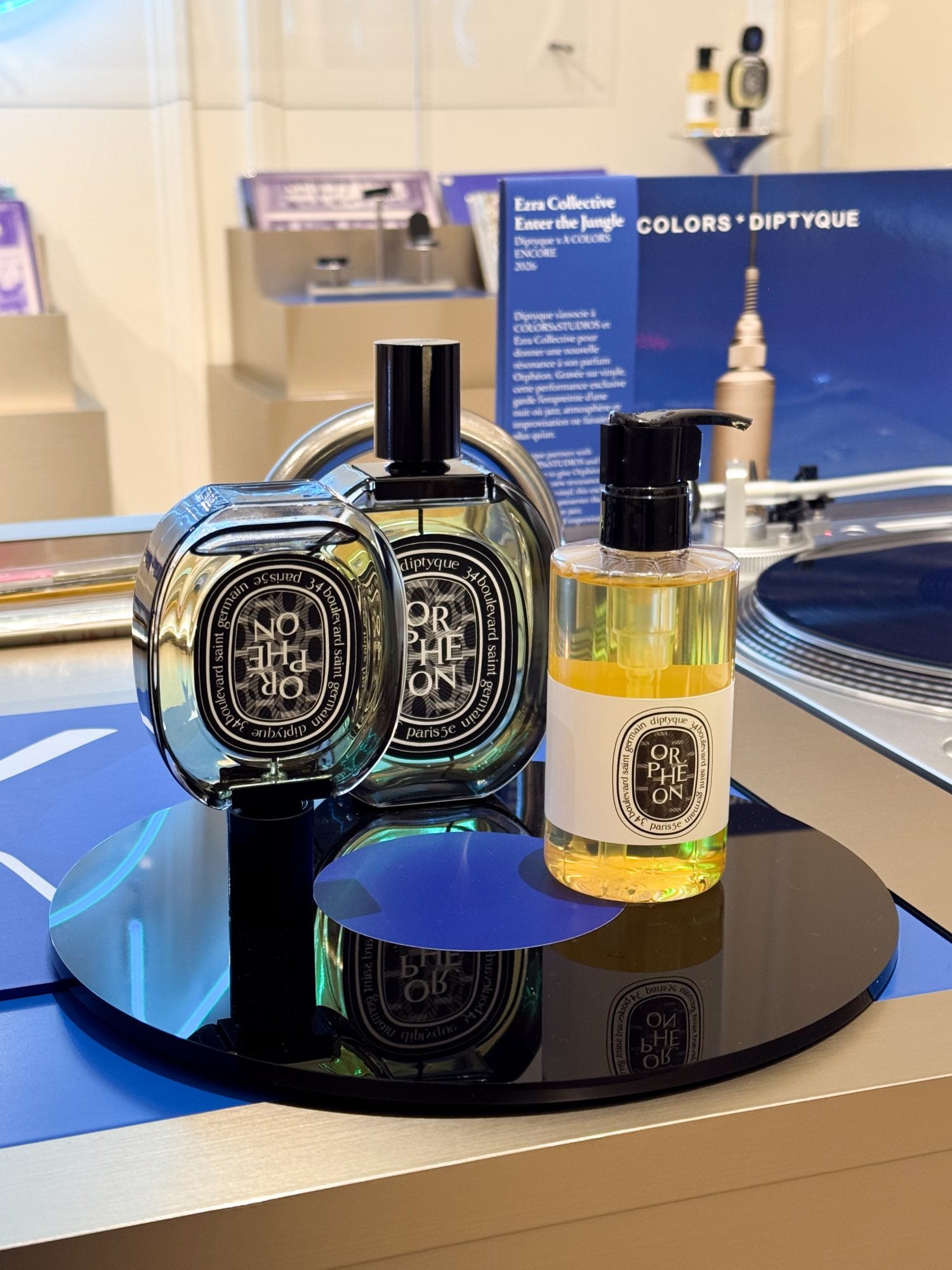 Immersion nel jazz club Orphéon di Diptyque 7 Parfum Orphéon Diptyque jazz club rue Duphot photo Pauline PINOT