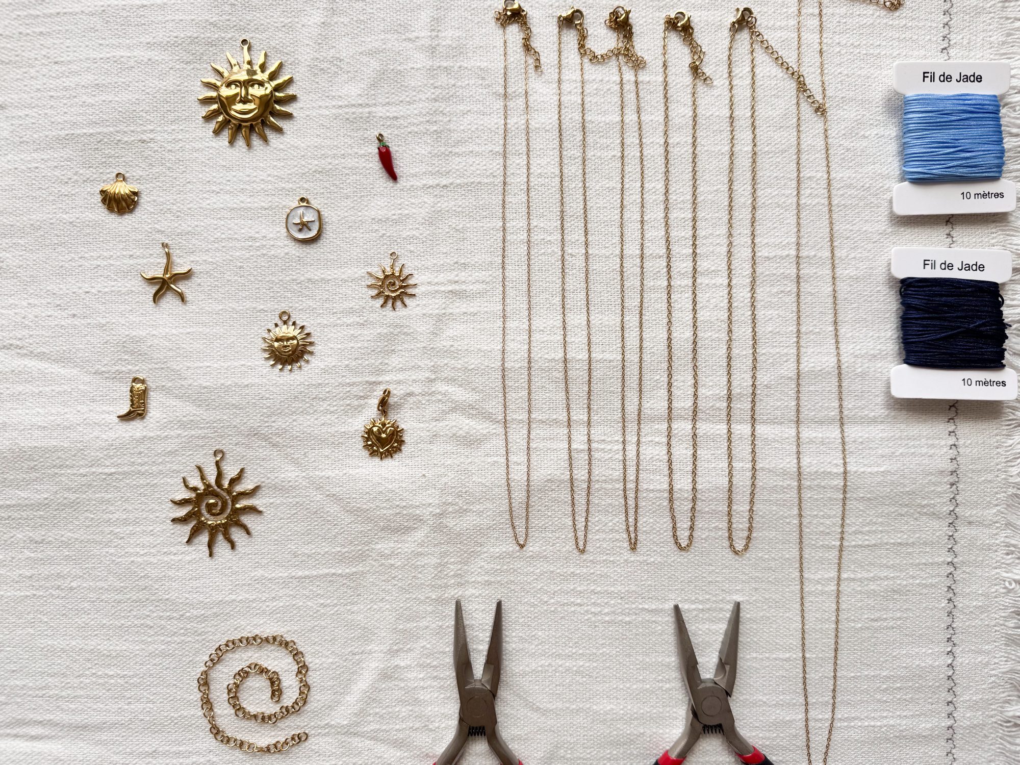 Come fare gioielli DIY passatempo creativo analogico Pauline PINOT