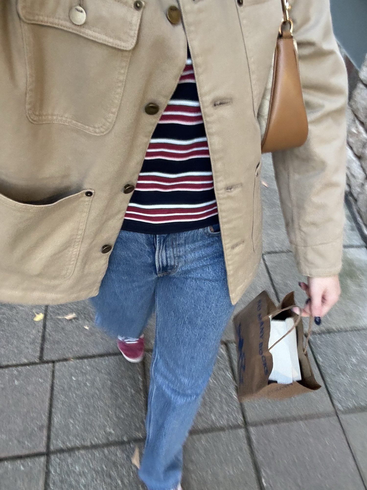 Look con top a righe