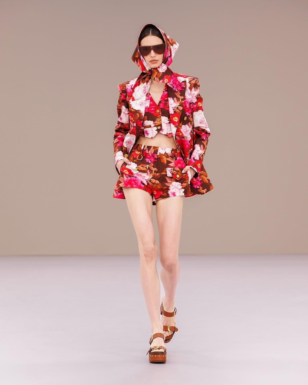 Insieme motivo floreale Zimmerman ss26