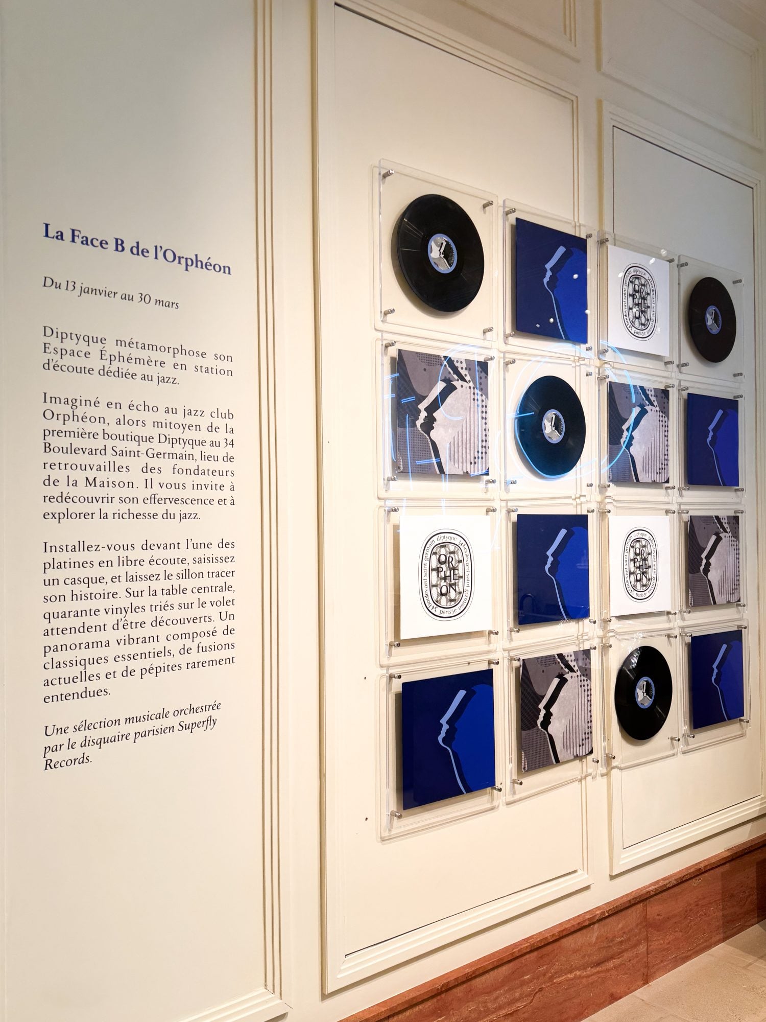 Immersion nel jazz club Orphéon di Diptyque 8 Corner Orphéon Diptyque rue Duphot Paris photo Pauline PINOT