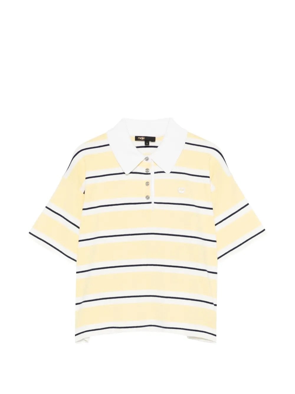 Polo maniche corte righe Maje