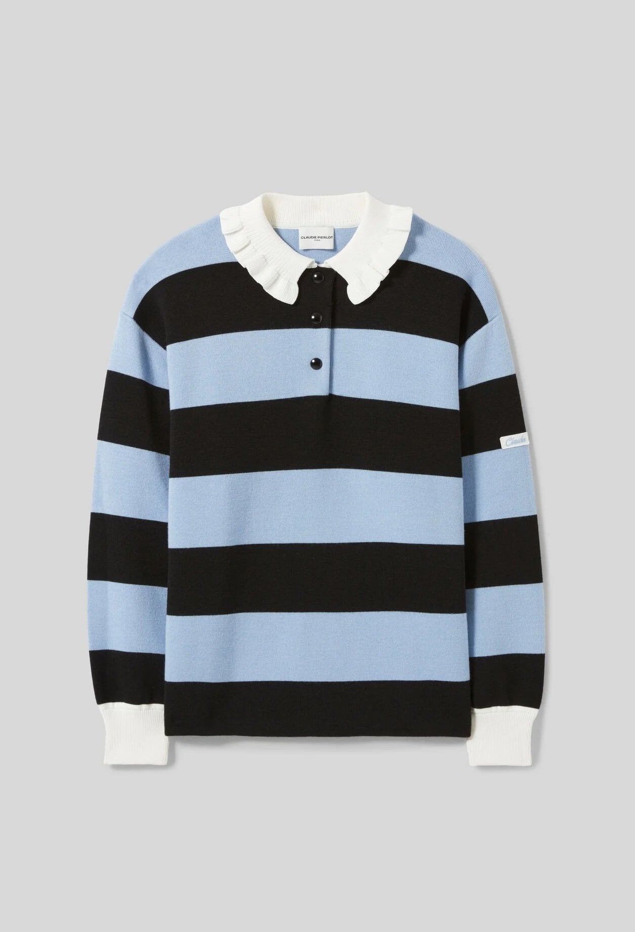 Polo rigato maniche lunghe Claudie Pierlot