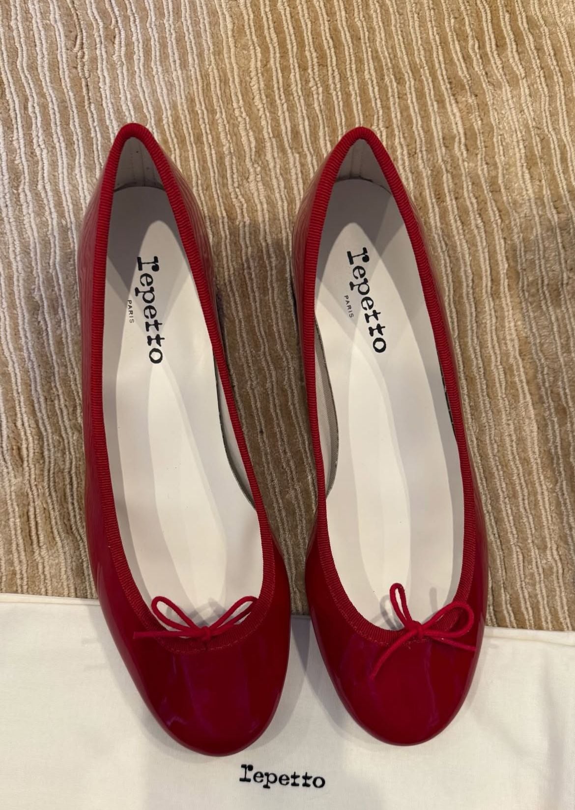 Ballerine rosse Repeto