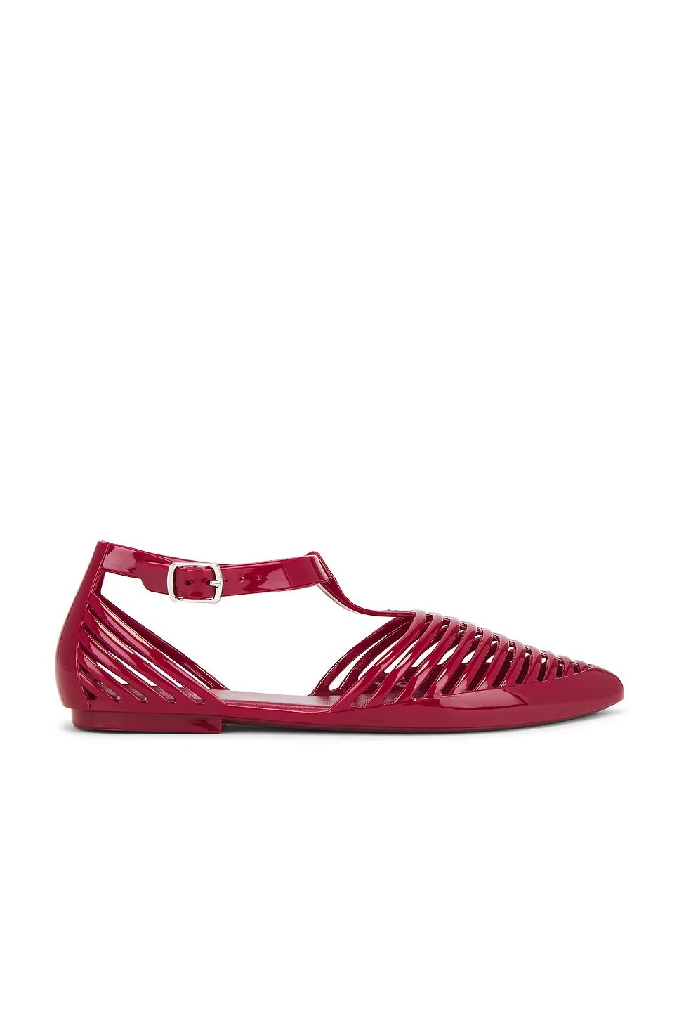 Le scarpe jelly tornano di moda per la primavera? 20 Jelly shoes rosse Jeffrey Campbell