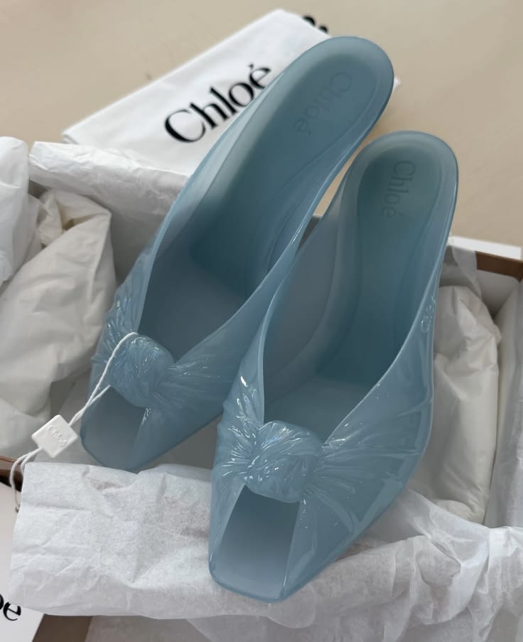 Le scarpe jelly tornano di moda per la primavera? 9 Chloé jelly mules SS26