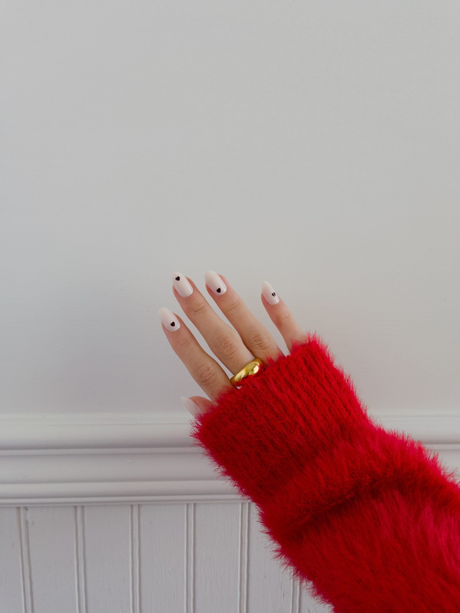 Nail art avec polka dots