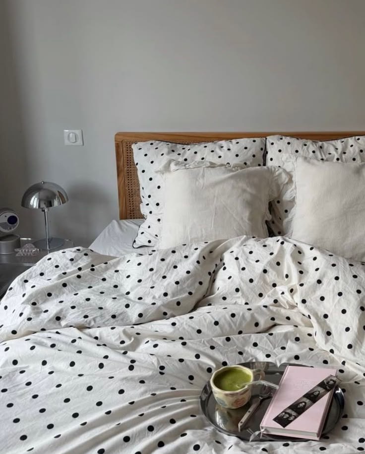 Couverture de lit polka dot