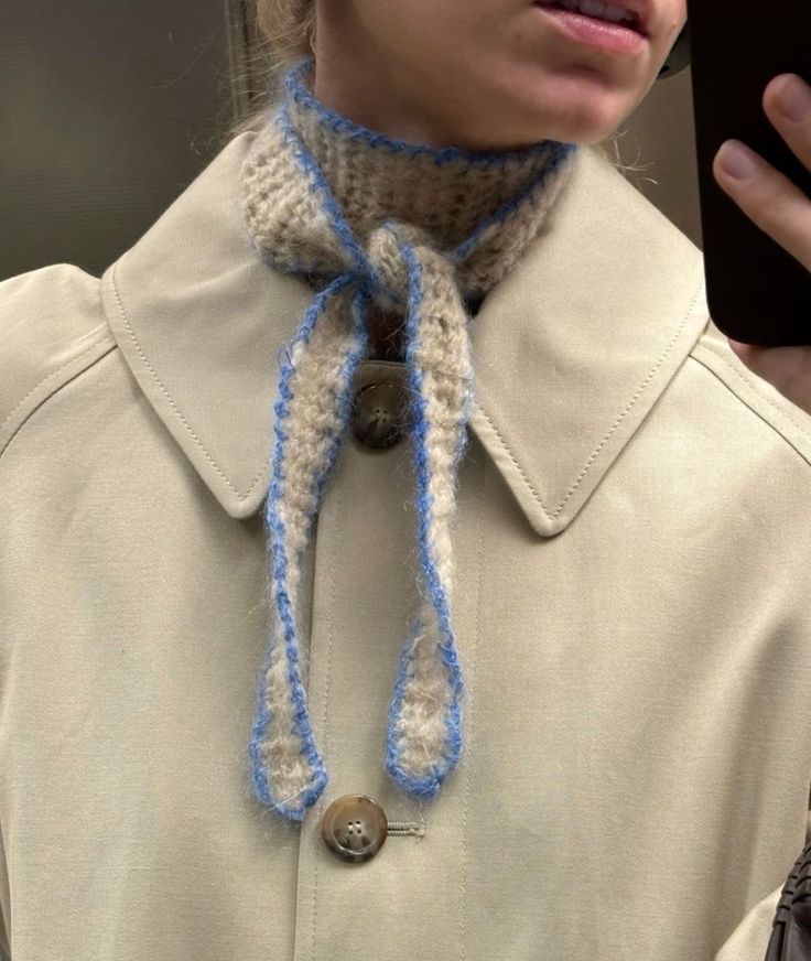 Le nostre ispirazioni per sciarpe fai da te all'uncinetto di Sophie 9 Look Sophie scarf